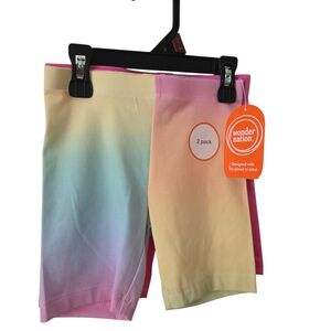 Wonder Nation Pink and Yellow Kids' Shorts